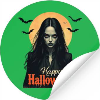 Discover Enchanting Vampire Witch Stickers
