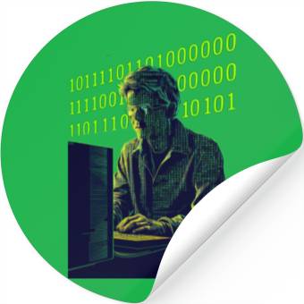 Discover NEON PROGRAMMER Stickers