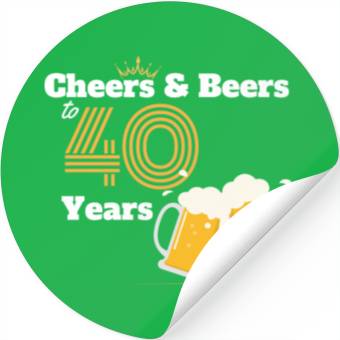 Discover 40th Birthday Stickers