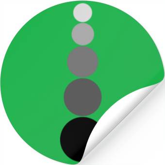 Discover circle Stickers