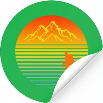 Discover Hiking Stickers
