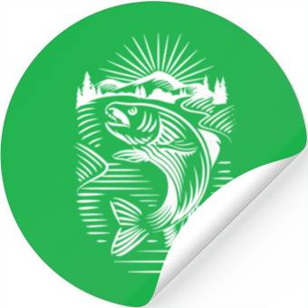 Discover Fishing Stickers