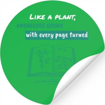 Discover reading and book lovers Stickers
