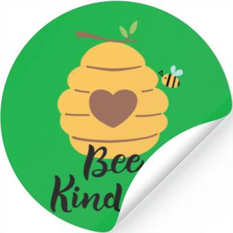 Discover Bee Honey Stickers