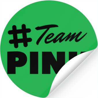 Discover Team pink Stickers