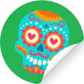 Discover Skull Stickers