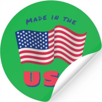Discover MADE IN USA Stickers