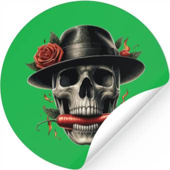 Discover Skull Stickers
