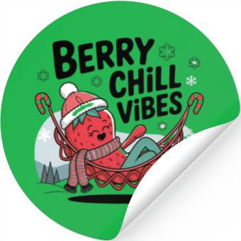 Discover Berry Chill Vibes Stickers