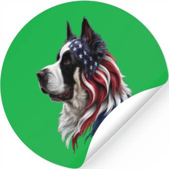 Discover Saint Bernard Stickers