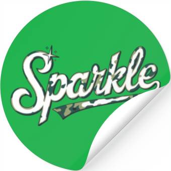 Discover The Sparkle Army Camouflage Stickers