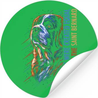 Discover Saint Bernard Stickers