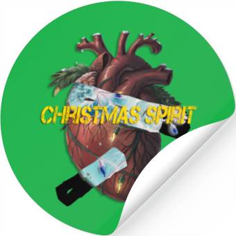 Discover Christmas Spirit Stickers