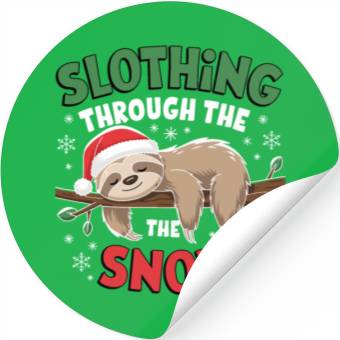 Discover lazy christmas Stickers