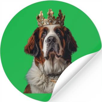 Discover Saint Bernard Stickers