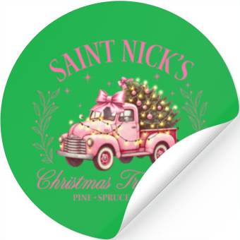 Discover Saint Nicks Christmas Tree Farm Stickers
