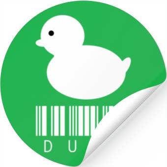 Discover Duck Stickers