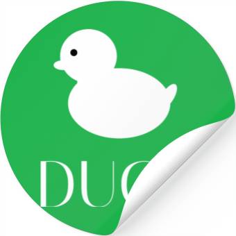 Discover Duck Stickers