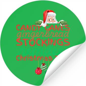 Discover CANDY CANES Stickers