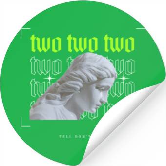 Discover Two Two Two Angel Numbers Stickers