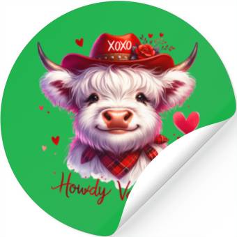 Discover Howdy Valentine, Valentines Day Stickers
