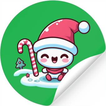 Discover Merry Little Snowman Stickers