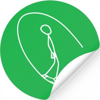 Discover Surfer surfing the wave Stickers