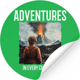 Discover Adventures In Every Chapter Stickers