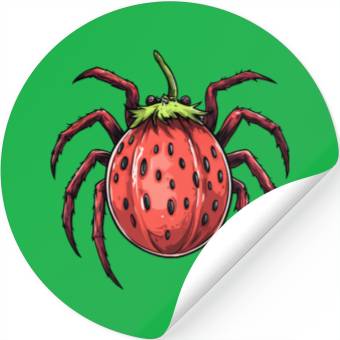 Discover Strawberry Spider Strawberry Spider Stickers