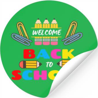 Discover welcome back to school Stickers