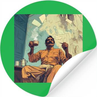 Discover Busy with work and paperwork. Stickers