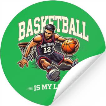 Discover Basketball Love Stickers