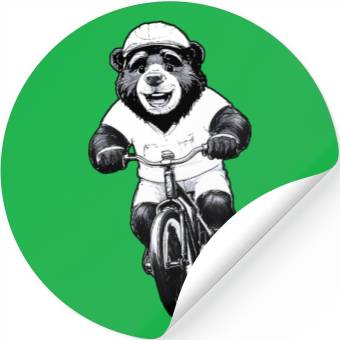 Discover Biker bear Stickers