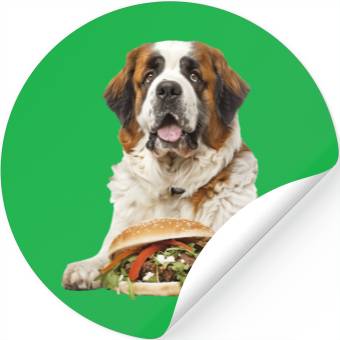 Discover Saint Bernard Stickers