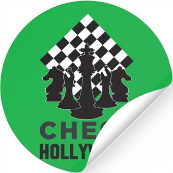 Discover Chess Hollywood Stickers