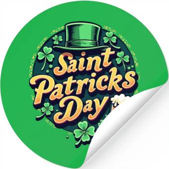 Discover Saint Patrick`s Day Beer Stickers