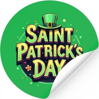 Discover Saint Patrick`s Day Beer Stickers