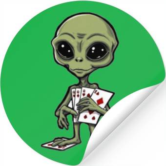 Discover Alien Cards 1 Stickers