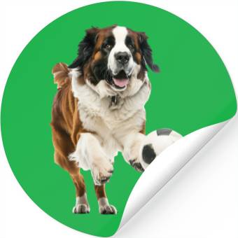 Discover Saint Bernard Stickers