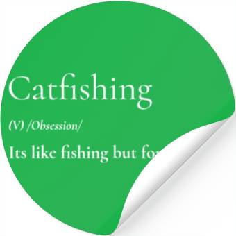 Discover Catfishing Definition Stickers