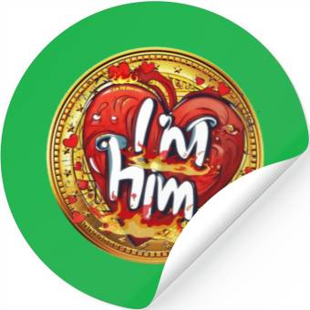 Discover Im him Stickers