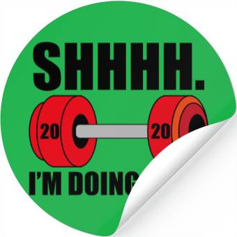 Discover SHHH I m doing math! Stickers