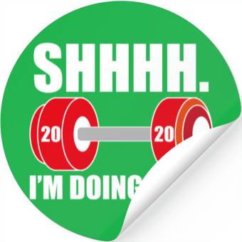 Discover SHHH I'm doing math! Stickers