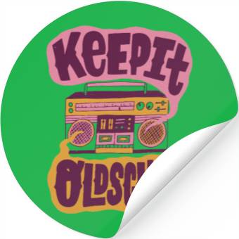 Discover Keepit Old School Stickers