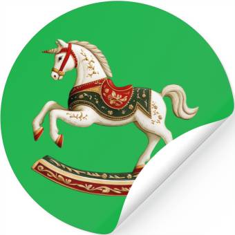 Discover Saints Horse Stickers