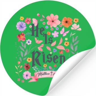 Discover He Is Risen Stickers