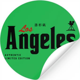 Discover Los Angeles Stickers