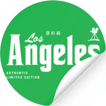 Discover Los Angeles Stickers