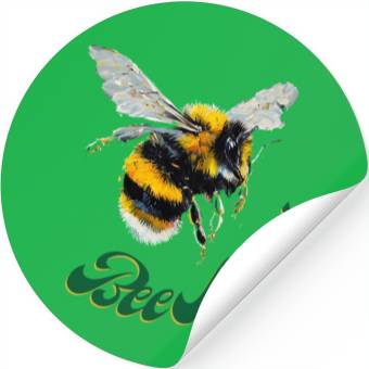 Discover Bee Nice! Stickers
