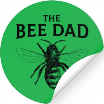 Discover The Bee Dad Stickers